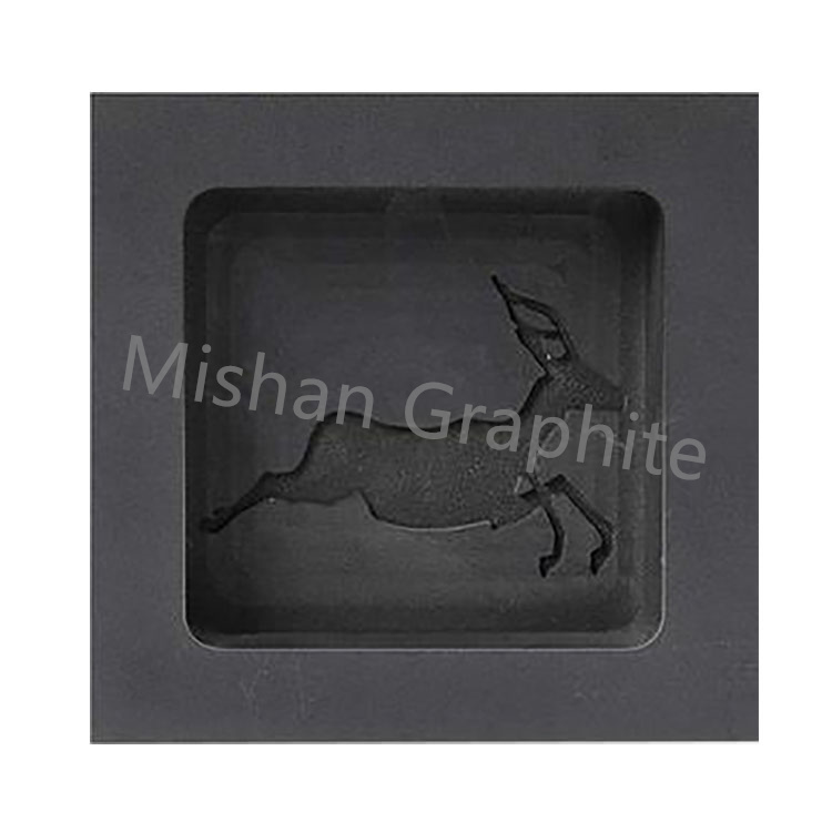 Silver Ingot Casting Graphite Mold for House Number