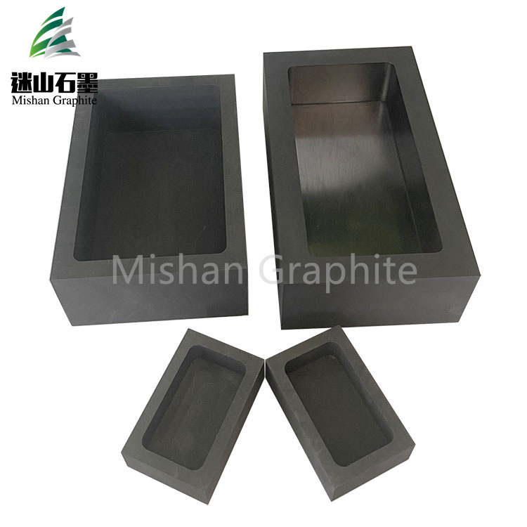 High density graphite mold for smelting