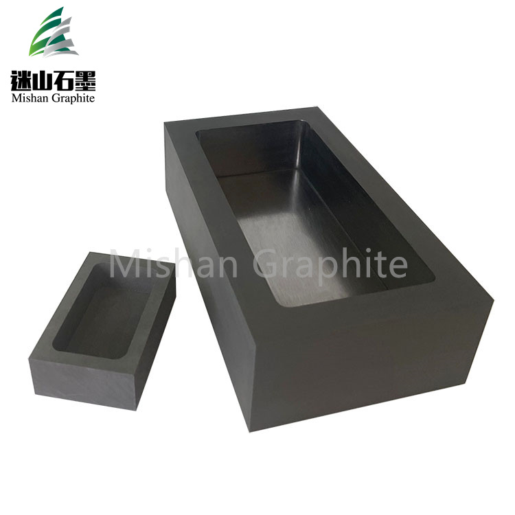 High density graphite mold for smelting