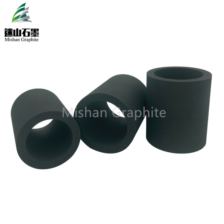 High density carbon graphite tube