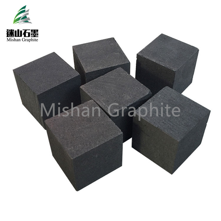 Carbon isostatic graphite block