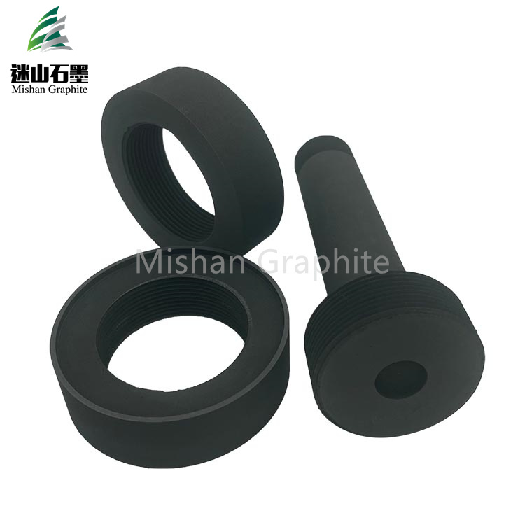 Supplier customized quality graphite nuts and bolts