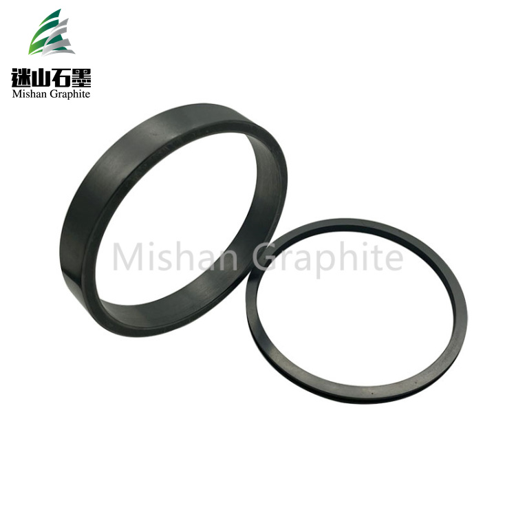 High strength carbon graphite seal ring