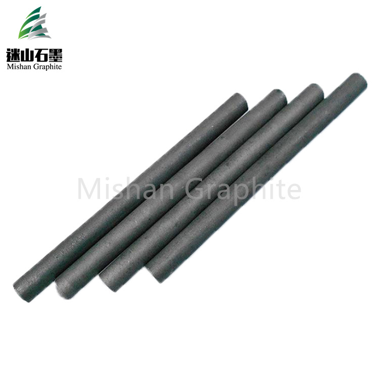 High density isostatic graphite rods
